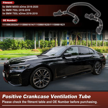 Crankcase Ventilation Hose Vent for BMW M550i xDrive (2018–2020)