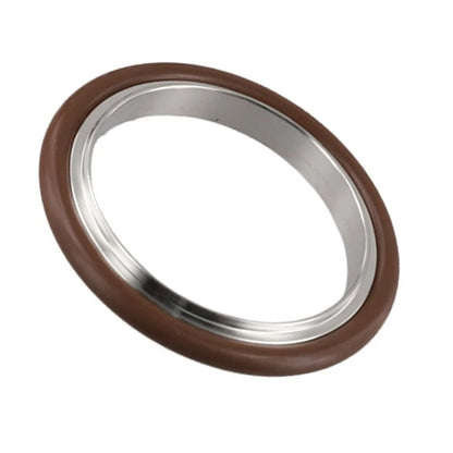 2PCS KF40 Vacuum Center Ring with O Ring for Vacuum Clamp Parts