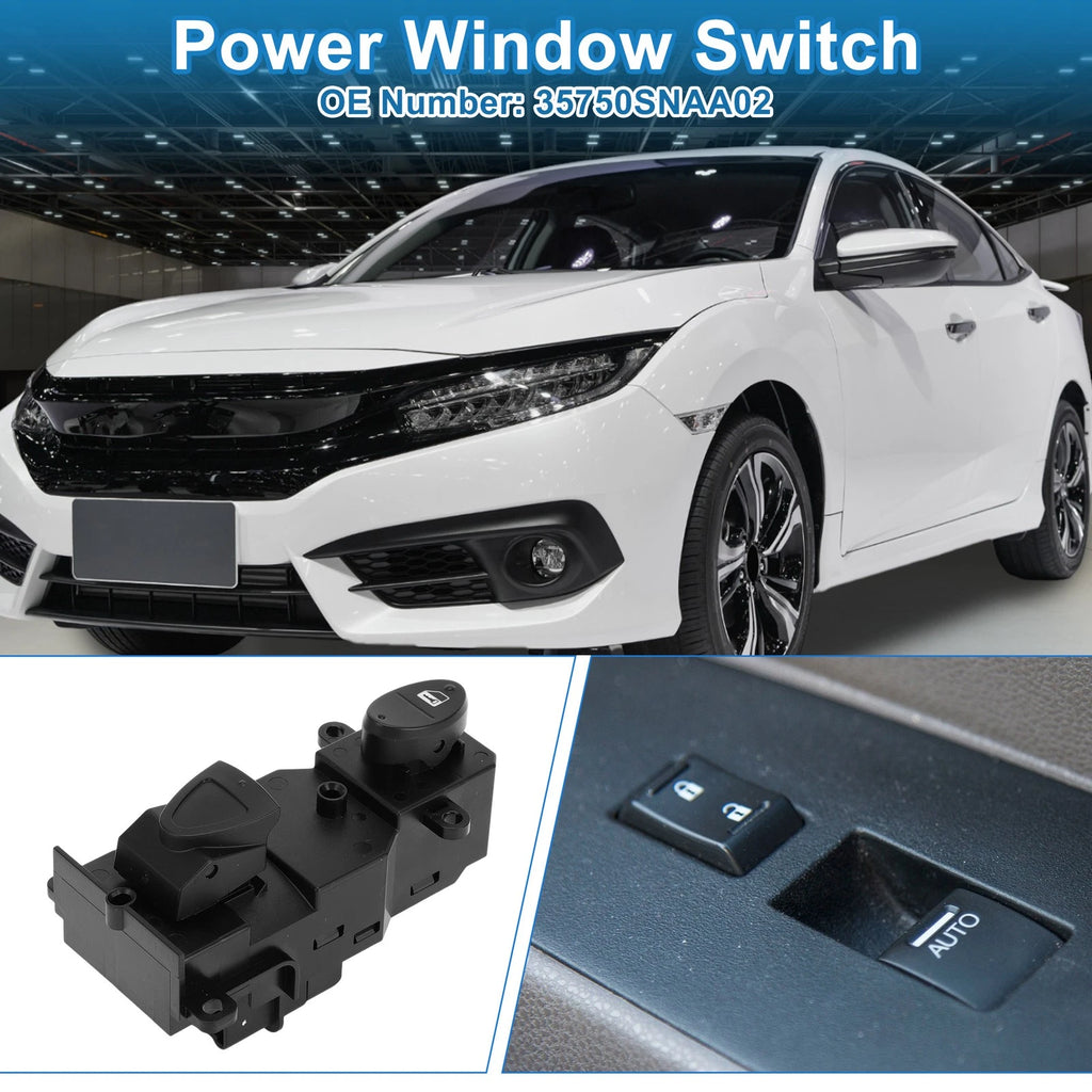Front Power Window Switch Replacement for Honda Civic 2006-2010