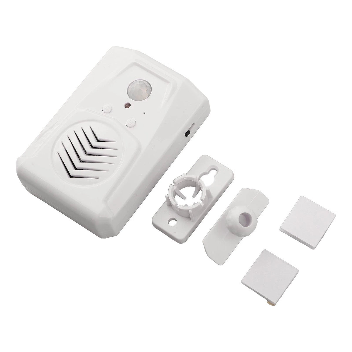 USB Powered Motion Sensor Alarm with MP3 Audio and Adjustable Volume Levels