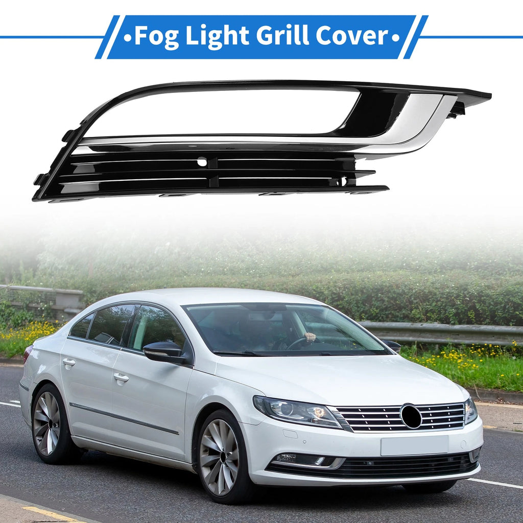 Car Front Right Fog Light Grill Replacement for Volkswagen CC (2013–2016)