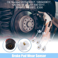 Brake Pad Wear Indicator Sensor Front Rear 4pcs for Mercedes-Benz E300 (W212 2009–2016)