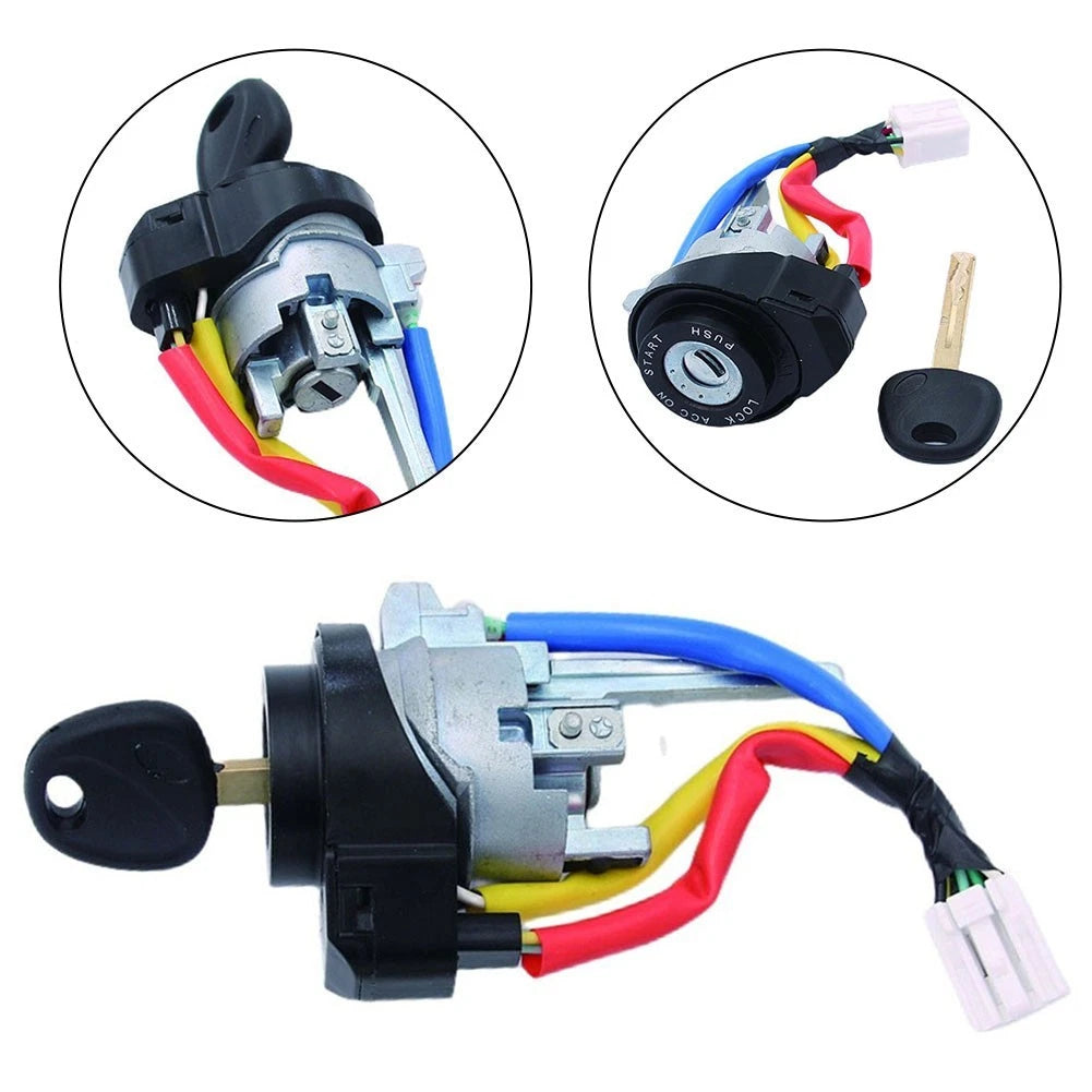 Ignition Lock Cylinder Kit with Two Keys for Hyundai Sonata Models 11 14