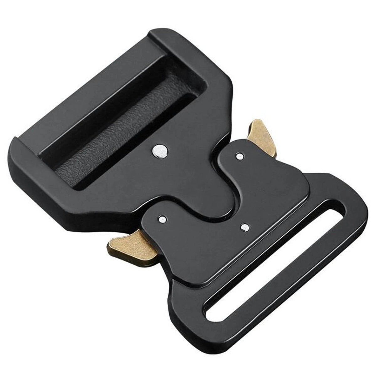 Quick Side Release Metal Strap Buckle for Bag Luggage Webbing