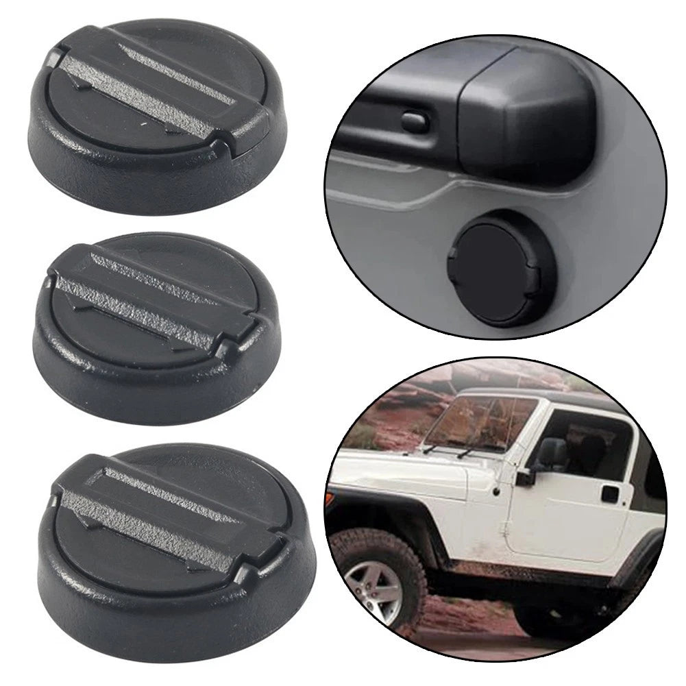 Keyhole Cover Kit for Jeep Wrangler JL & Gladiator JT (2018–2023) Magnetic
