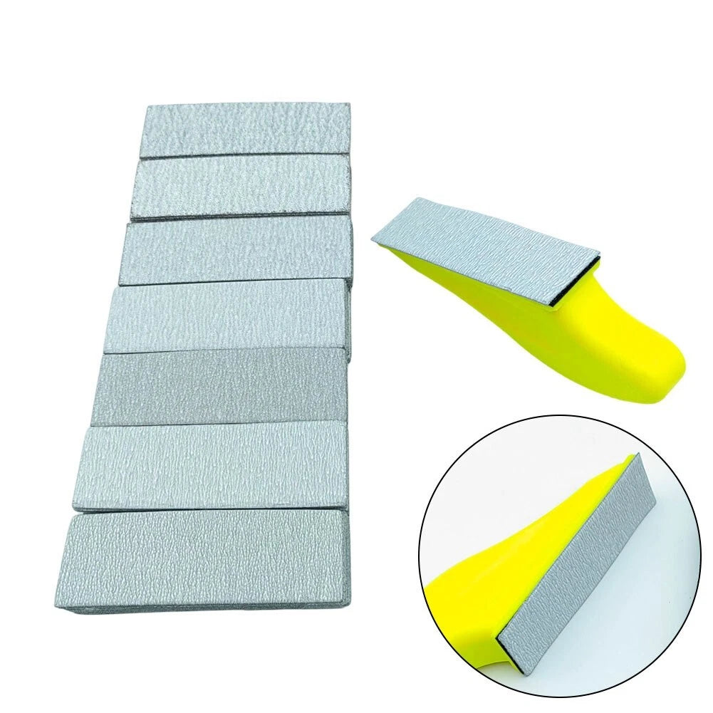 Sandpaper for Detailed Craft Projects 25x90mm Size with Multiple Grits