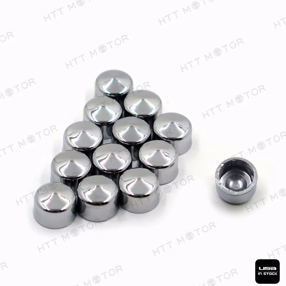 13PCS Bolt Cap Topper Nut Kit for Harley Softail & Dyna (Twin Cam)