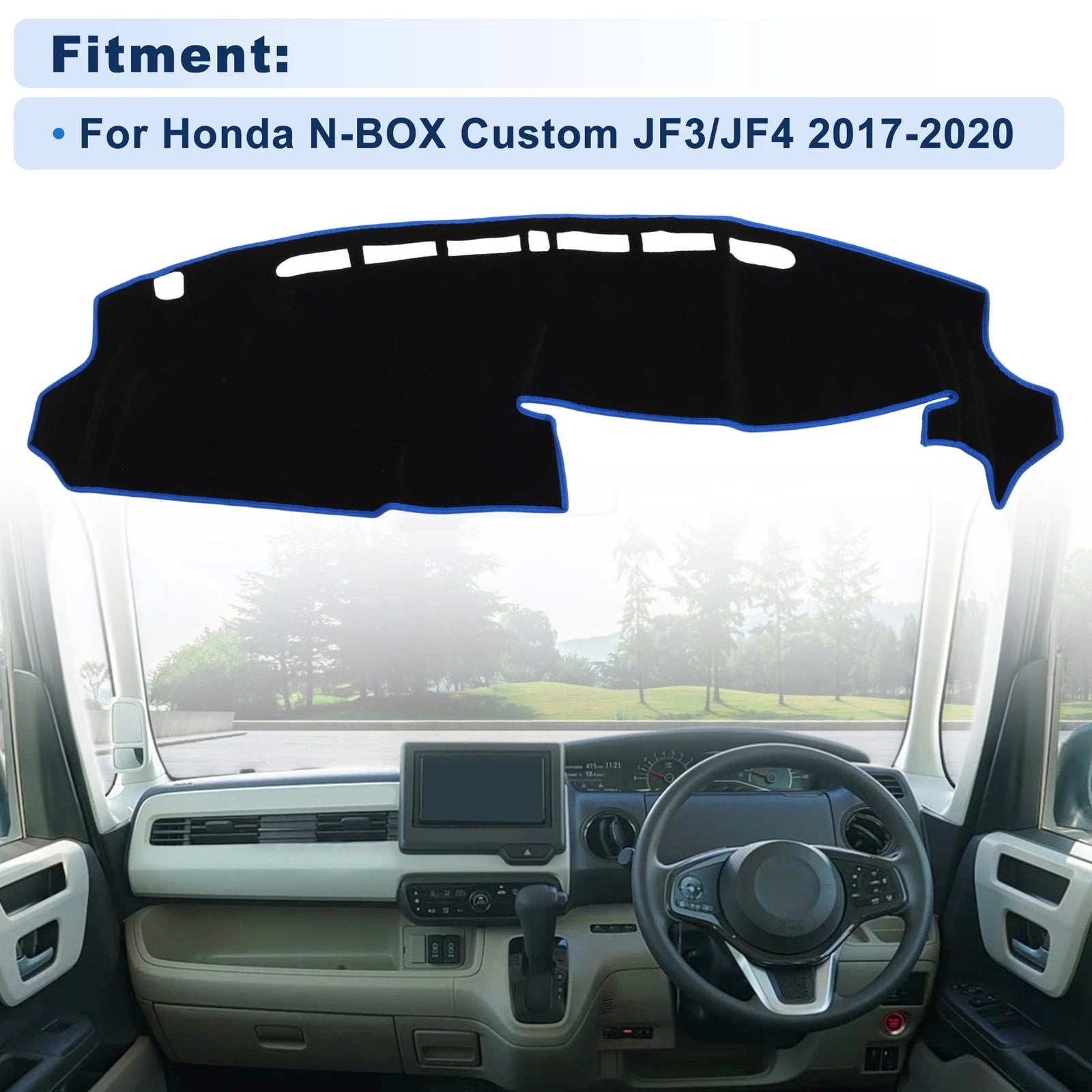 Dash Cover for Honda N-BOX Custom JF3/JF4 (2017–2020) Polyester