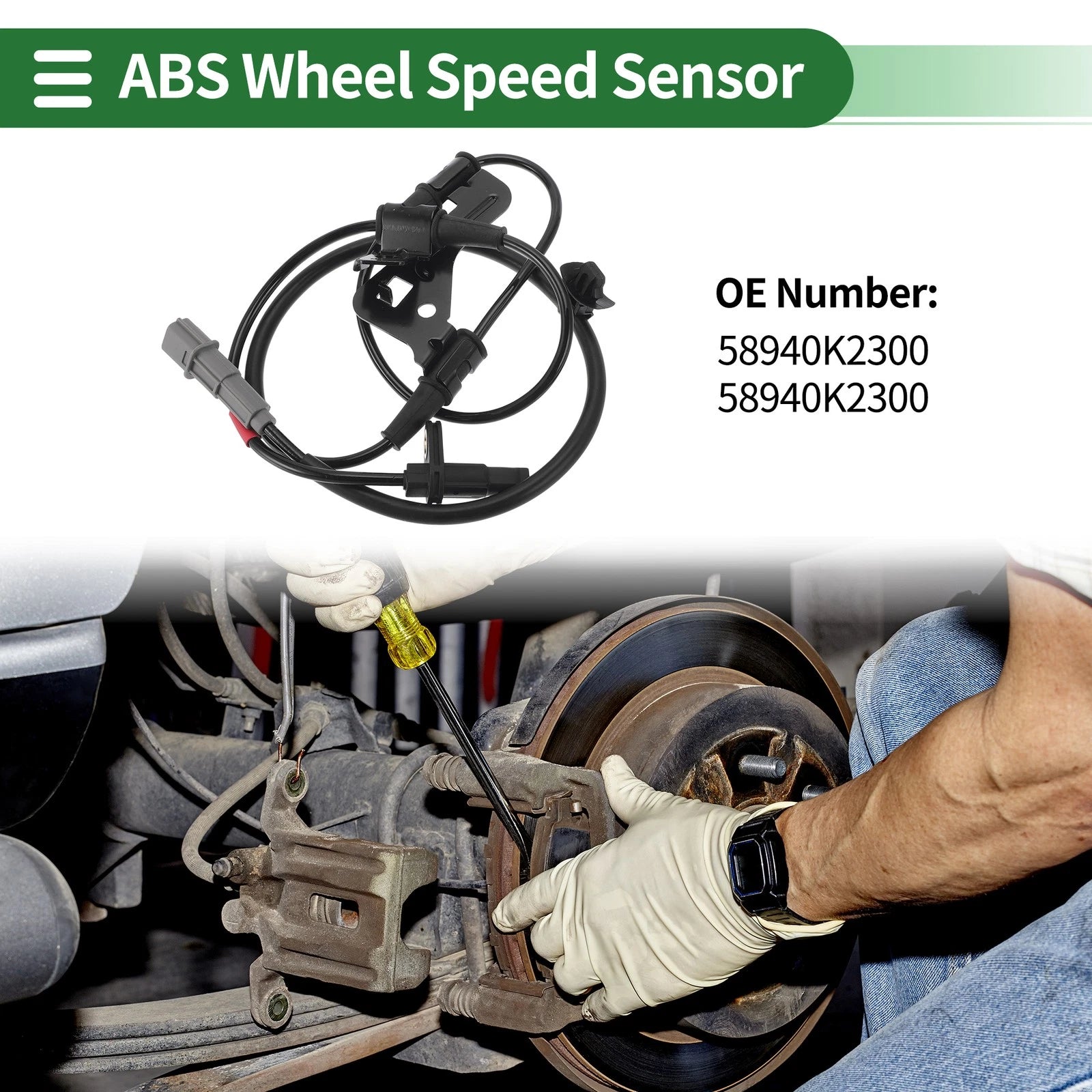 ABS Wheel Speed Sensor Right Front Replacement for Hyundai Venue (2020–2024)