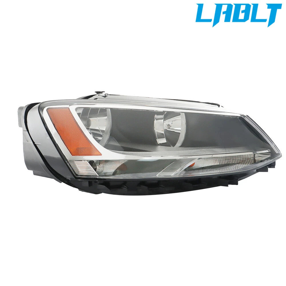 Passenger Side Headlight Halogen for Volkswagen Jetta (2011–2018)