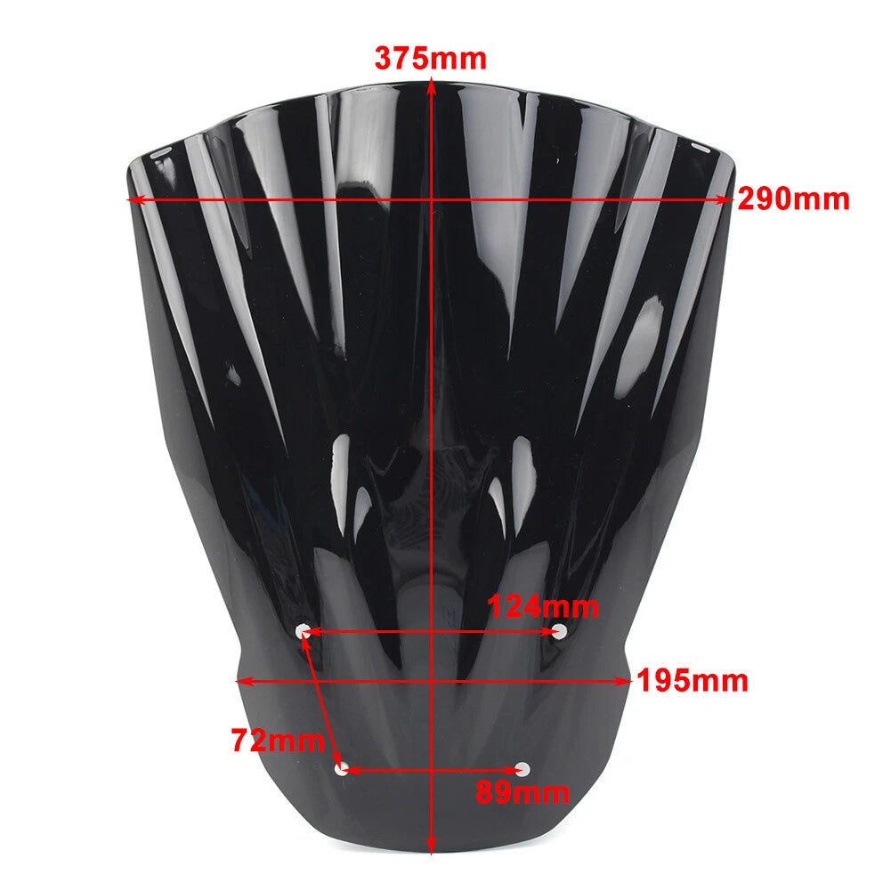 Transparent Windshield for Yamaha MT-07 (2014–2017)