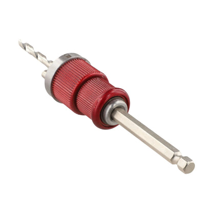 Hole Opener Rod for Woodworking with Quick Release and Self Lock Feature
