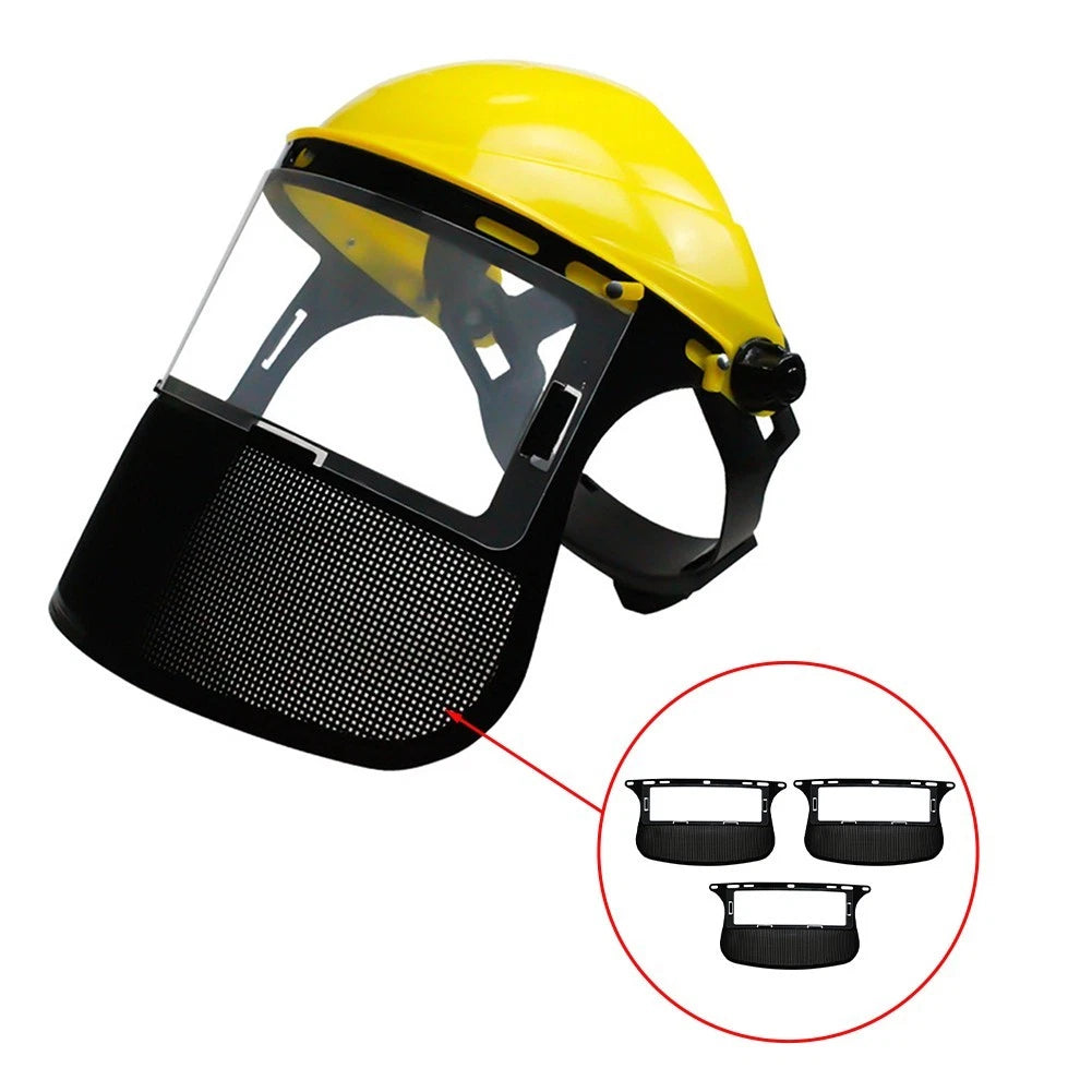 3pcs Protective Mesh Insert for Lawn Mower & Trimmer Helmets