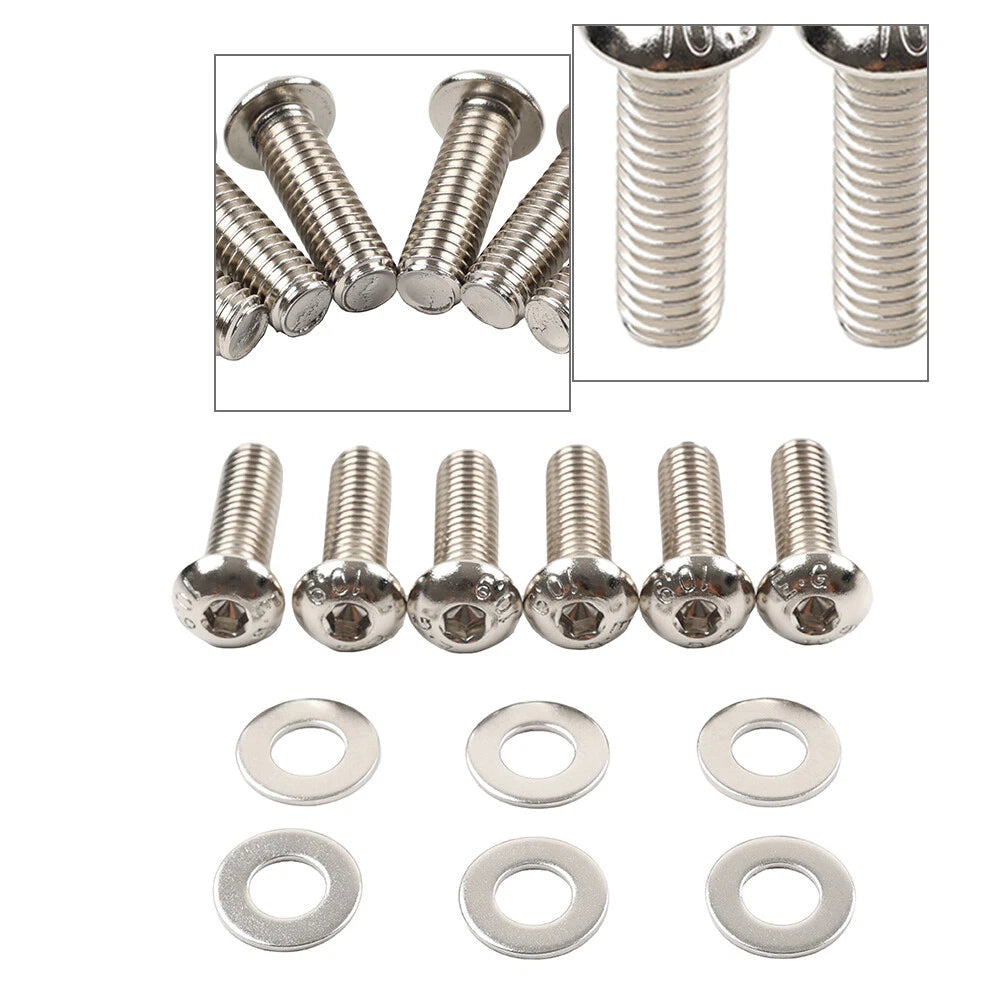 Rear Mudguard Strut Bolt Hardware Kit for Harley Heritage Softail Classic (2000–2017)