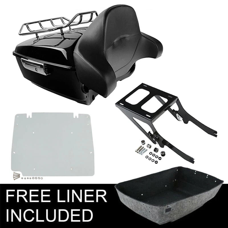 Trunk Pad Rack Mount Plate for Harley Heritage Classic FLHC (2018–2026)