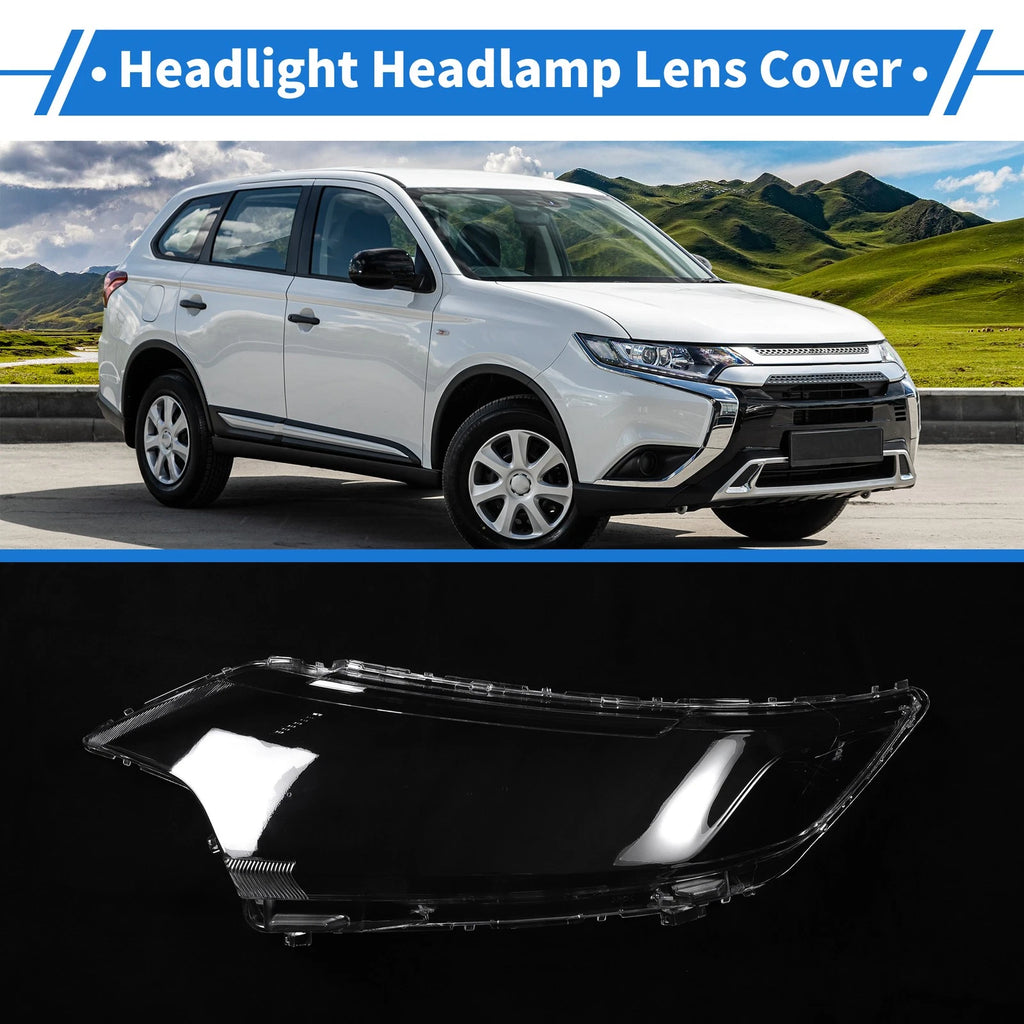 Front Left Headlight Lens Cover for Mitsubishi Outlander (2016–2021)