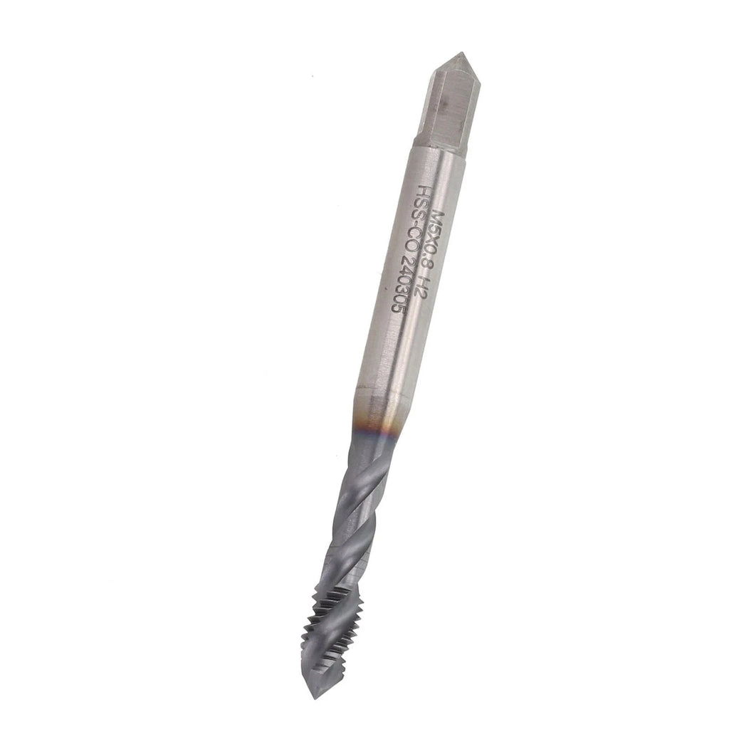 M5 x 0.8 Spiral Flute Tap for Efficient Drilling