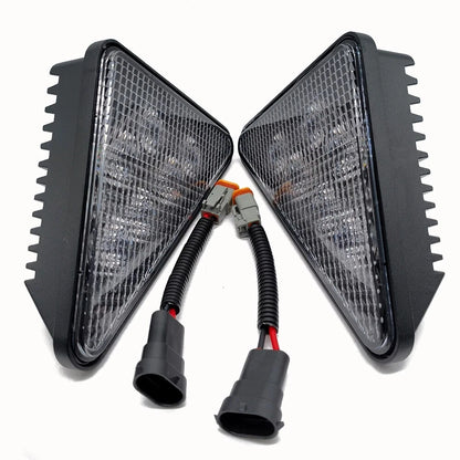LED Headlight Set for Bobcat Skid Steer Loaders S175 S185 S205
