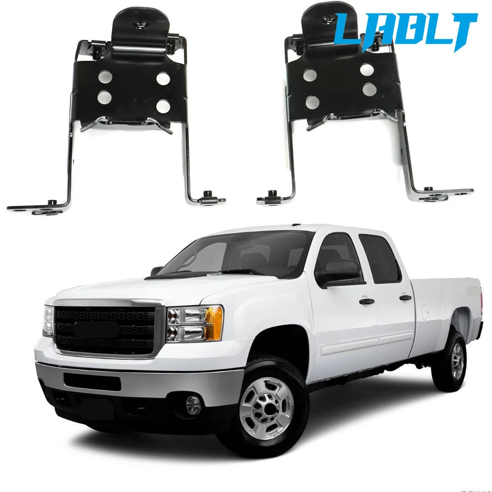 Set of 2 Inner Bumper Brackets for GMC Sierra 2500 HD/3500 HD (2011–2014)