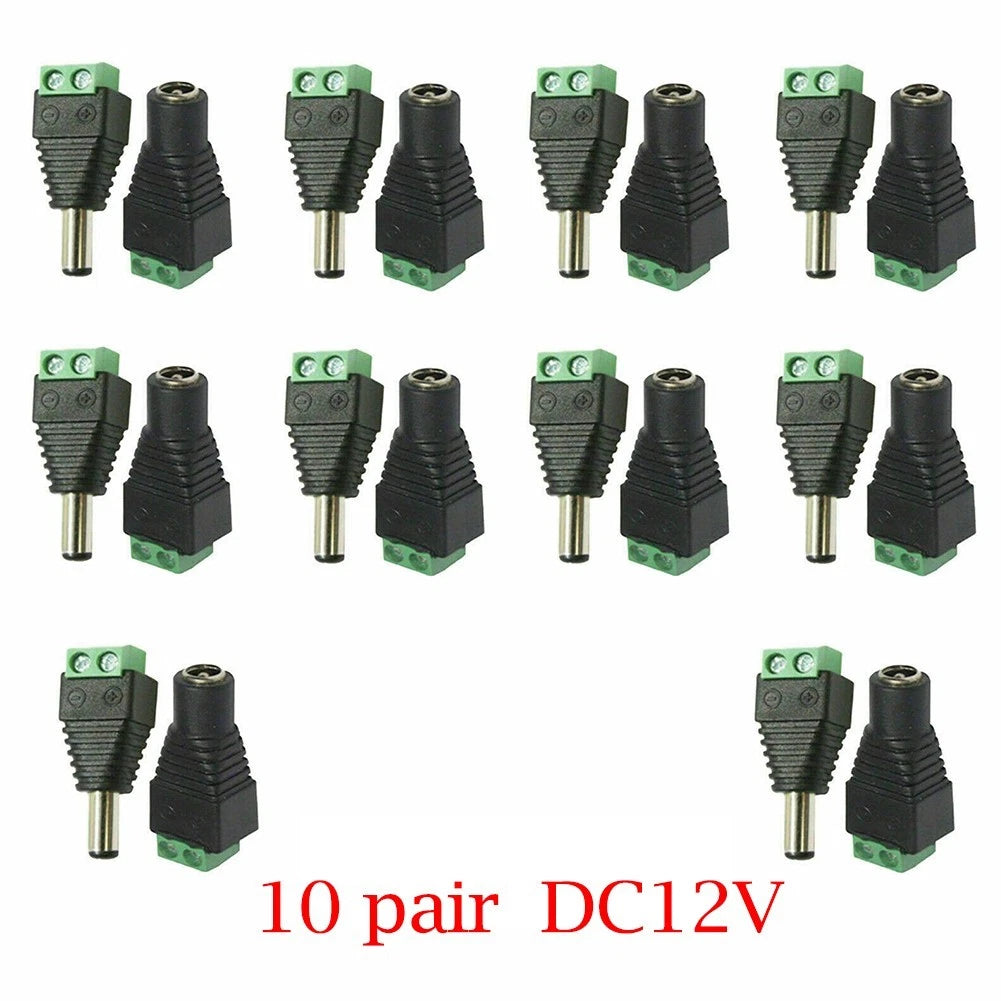DC Power Connector Adapter for CCTV Cameras and Accessories