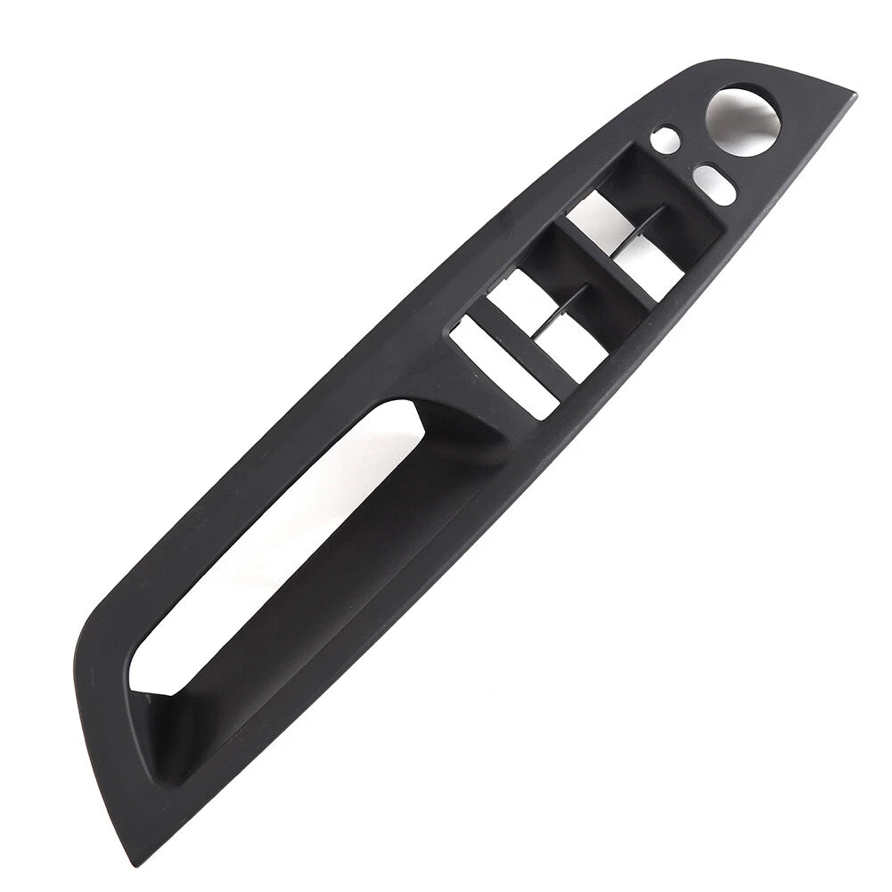 Front Door Panel Handle Pull Trim Cover for BMW X5 E70 X6 E71 E72 (2007–2013) Black RHD