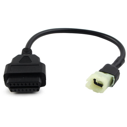 OBD2 Cable Connectors for Honda Motorcycles (4 Pin to 16 Pin)