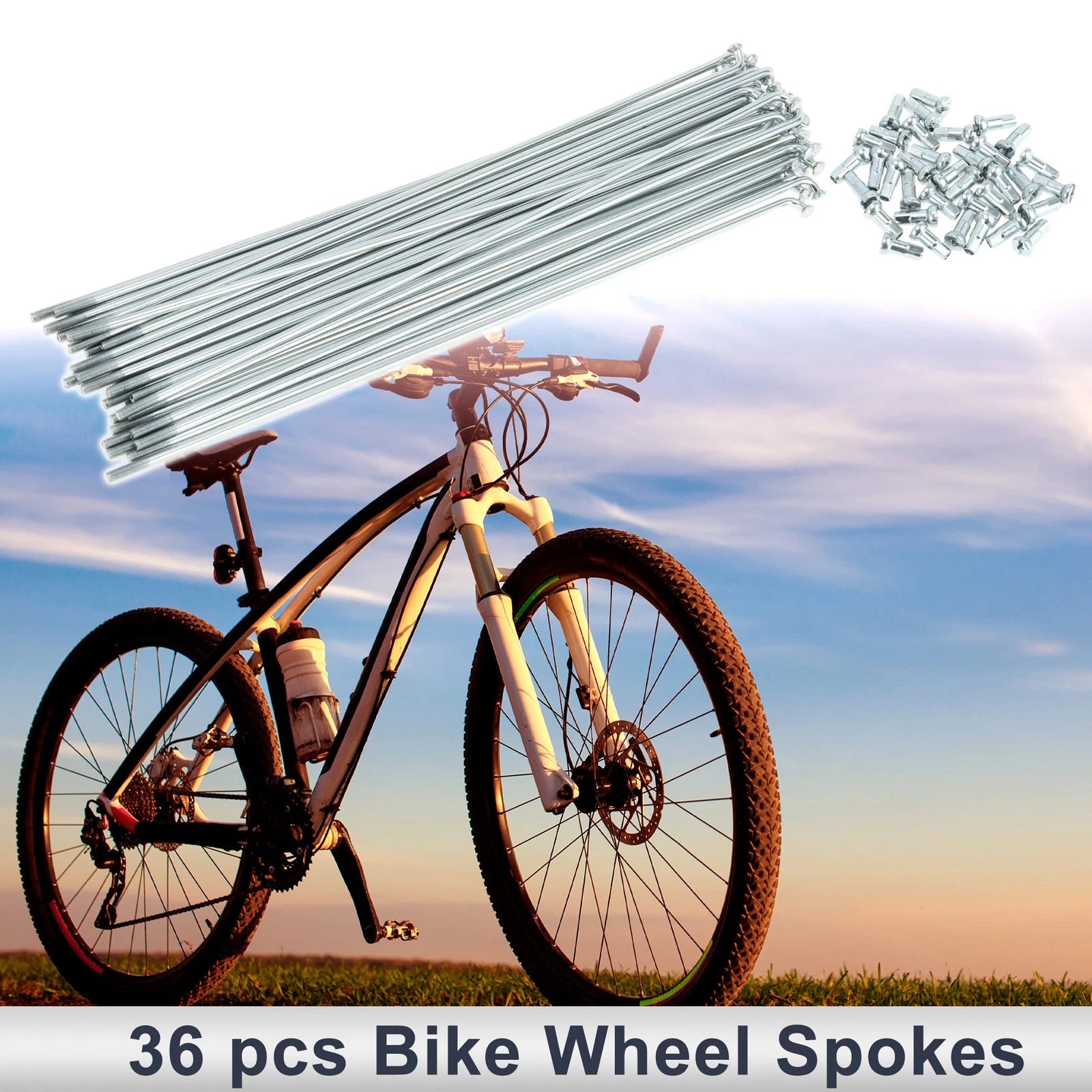 Bicycle Spokes Nipple Replacement Kit 12G 213mm for All Bikes (2005–2018)