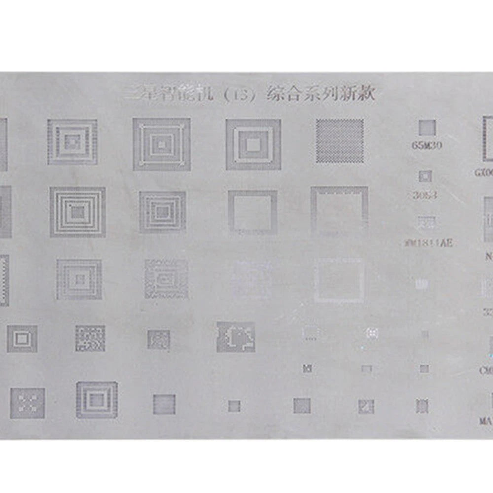 Stencils Kit for Pressure Welding