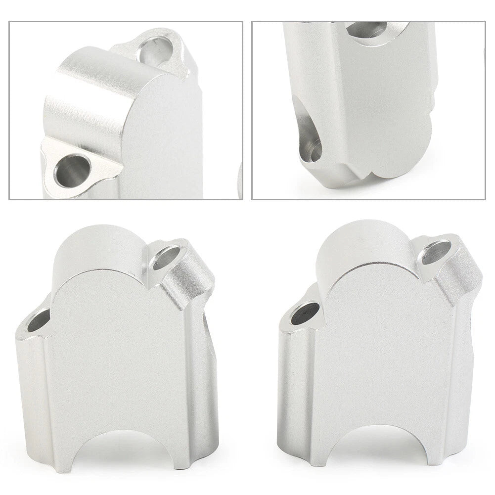 2x 28mm Handlebar Raiser Riser Up Backs Moves Bracket Kit For BMW F800GS F800GT