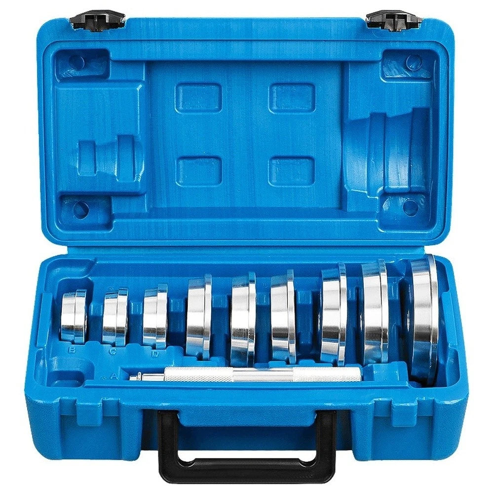 10PCS Aluminum Bearing Press Tools for Wheel Hub and Outer Bushing Installation