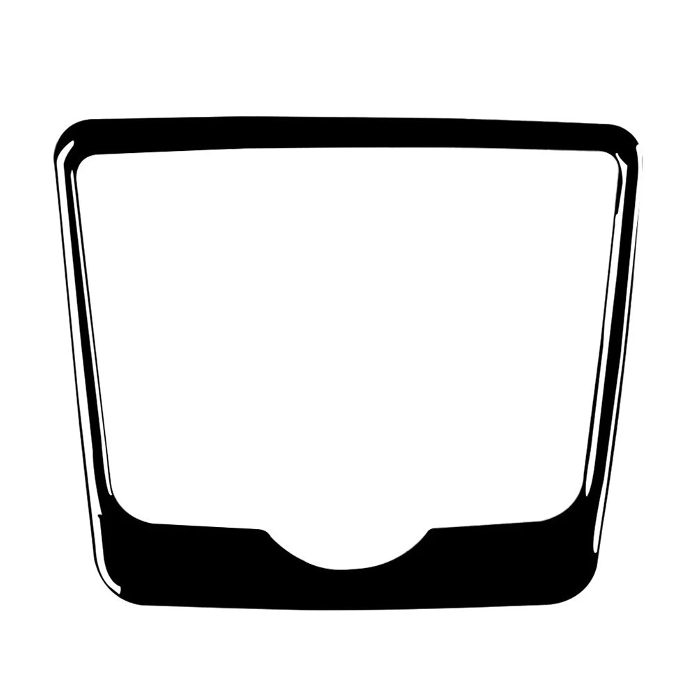 Center Console Multimedia Frame Cover Trim for Audi A4 B9 A5 S4 (2017–2023)