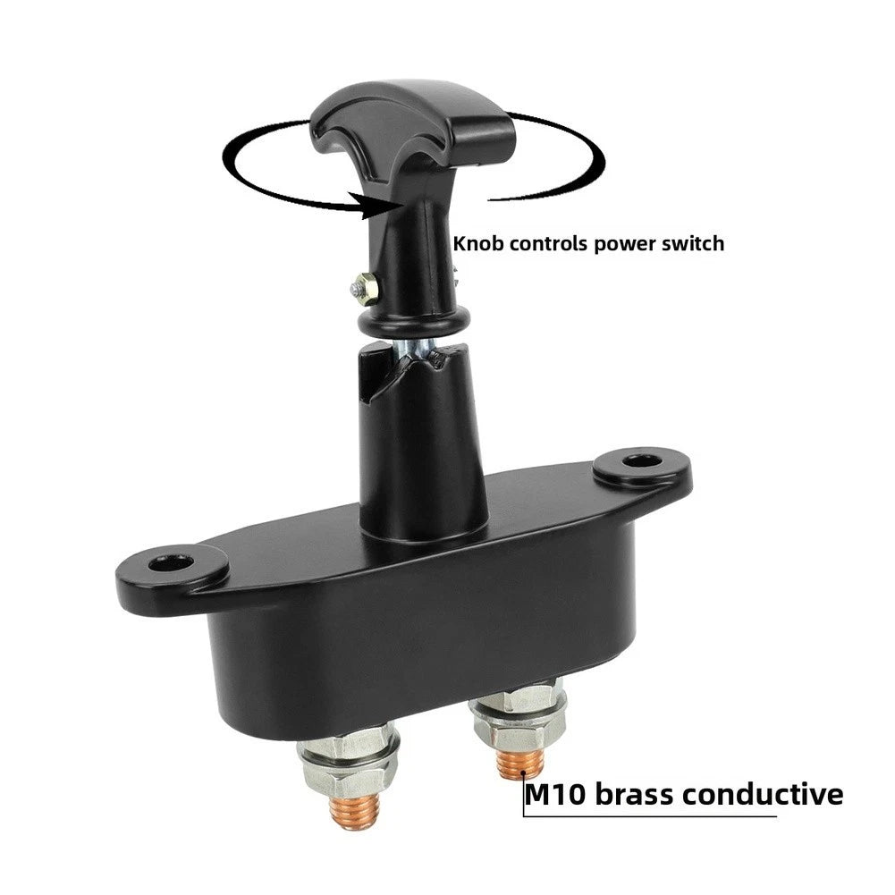 M10 Battery Disconnect Switch 200A for Car RV Boat (2000–2023)