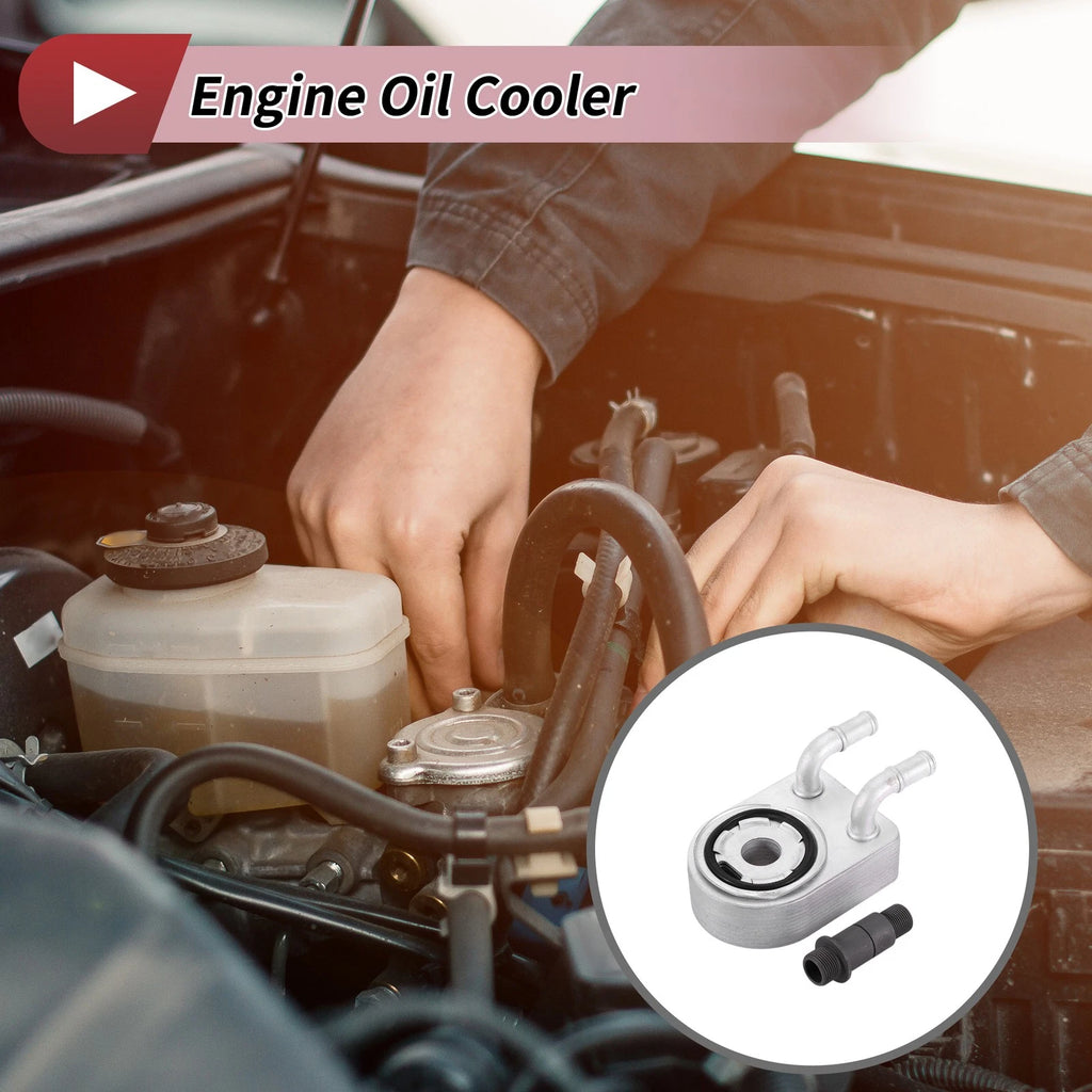 Engine Oil Cooler for Dodge Avenger 2008–2014 Transmission Cooler Set