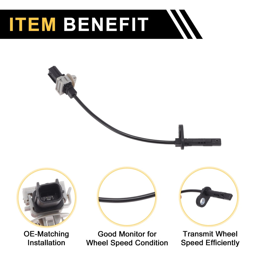 ABS Wheel Speed Sensor No. 57470T6DH51 for Honda Elysion (1Pc)