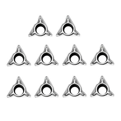 Set of 2 Chamfering Alloy Inserts Cutter Blades for Automotive Applications
