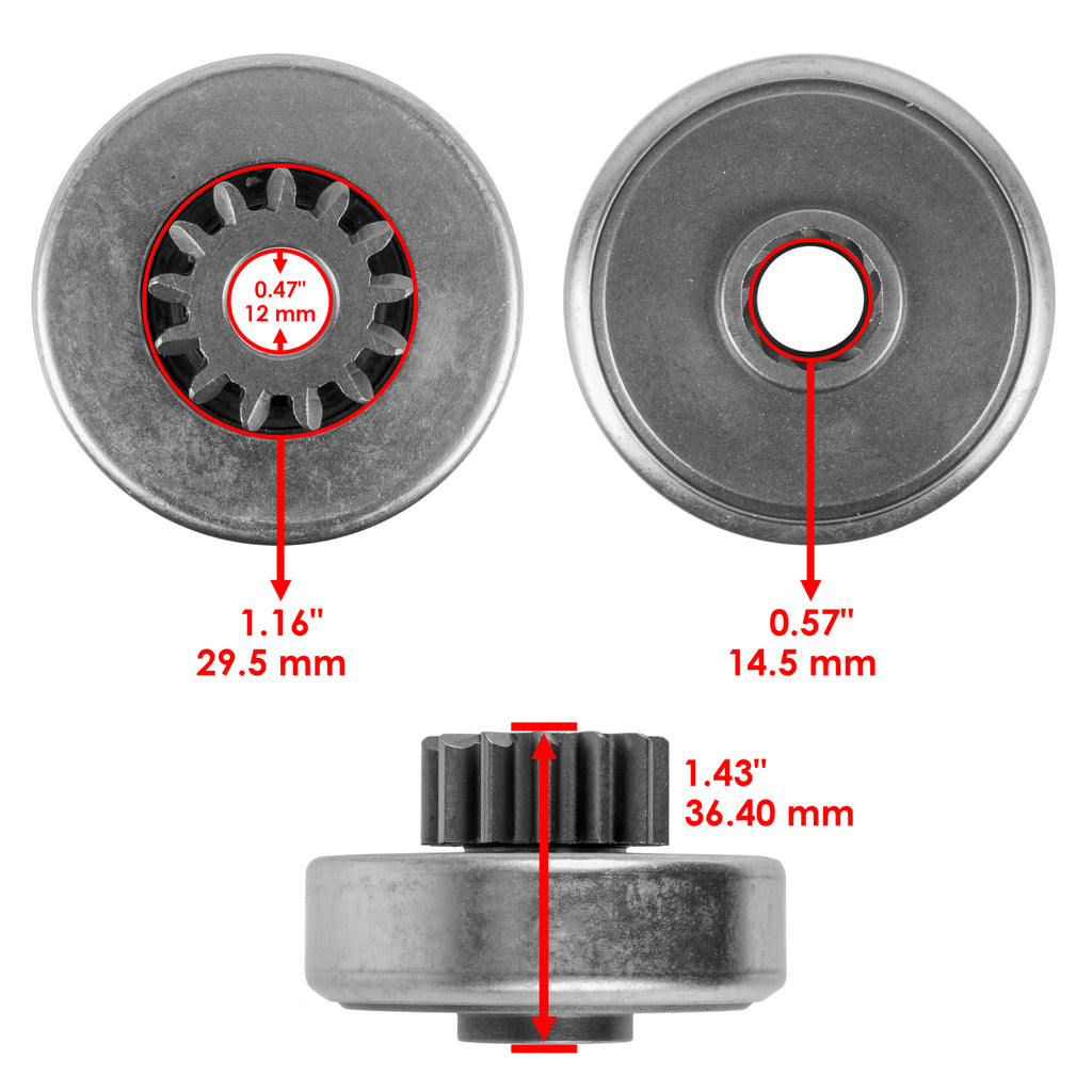 Starter Drive Bendix Replacement for Sea-Doo GTI 130 (2008–2010)