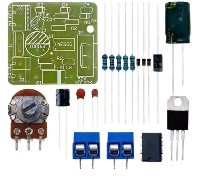 NE555 Speed Controller Potentiometer for Adjustable Speed Control