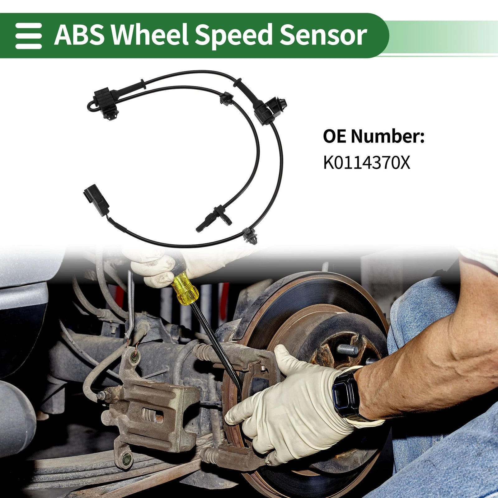 ABS Wheel Speed Sensor Replacement for Mazda 6 (2014–2019)