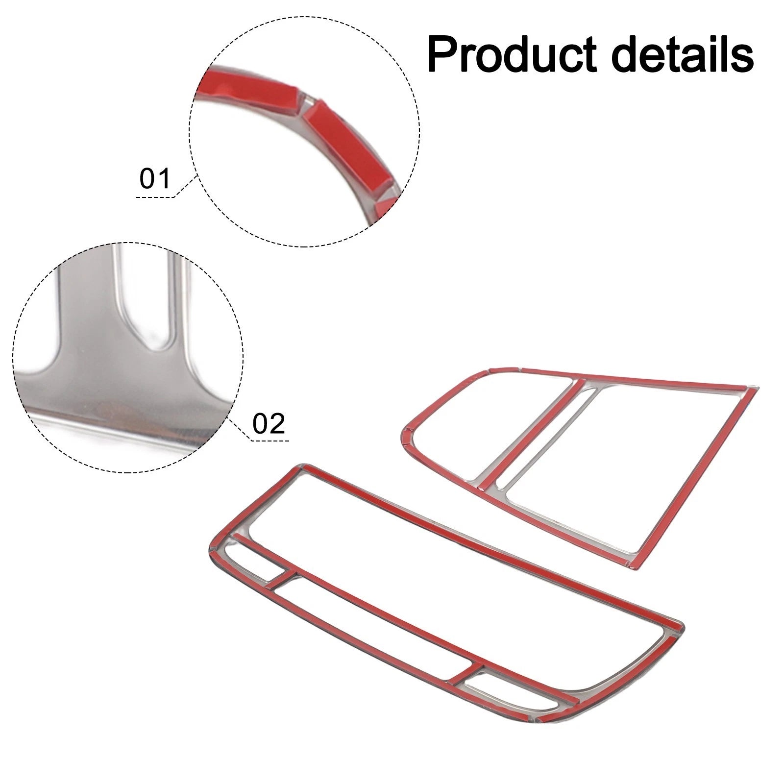 Center Control Panel and Outlet Frames for Vauxhall Mokka