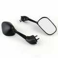 Racing Mirrors for Yamaha YZF R6 (2006–2007) Black T9