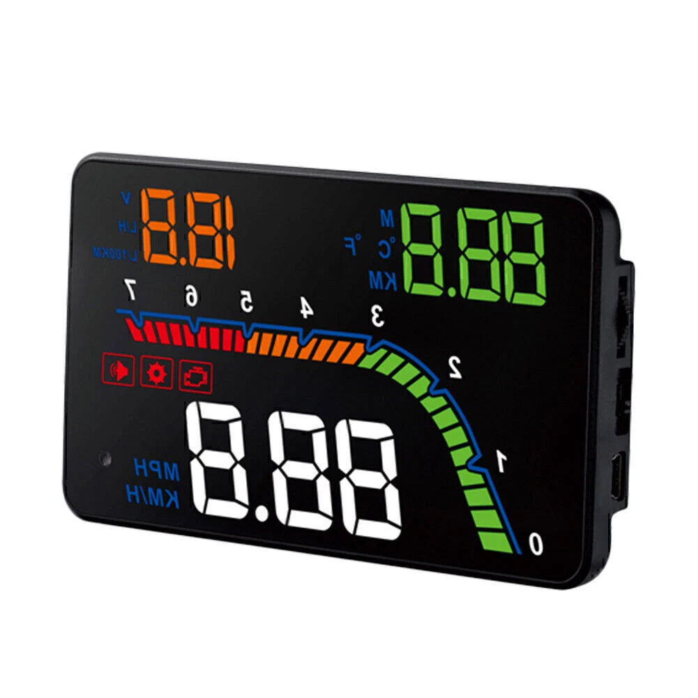 4 Inch HD Head Up Display Speedometer Projector for Universal Vehicles