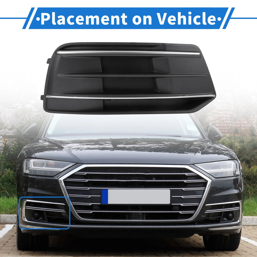 Front Right Fog Light Grill Replacement for Audi Q5 (2018–2024)