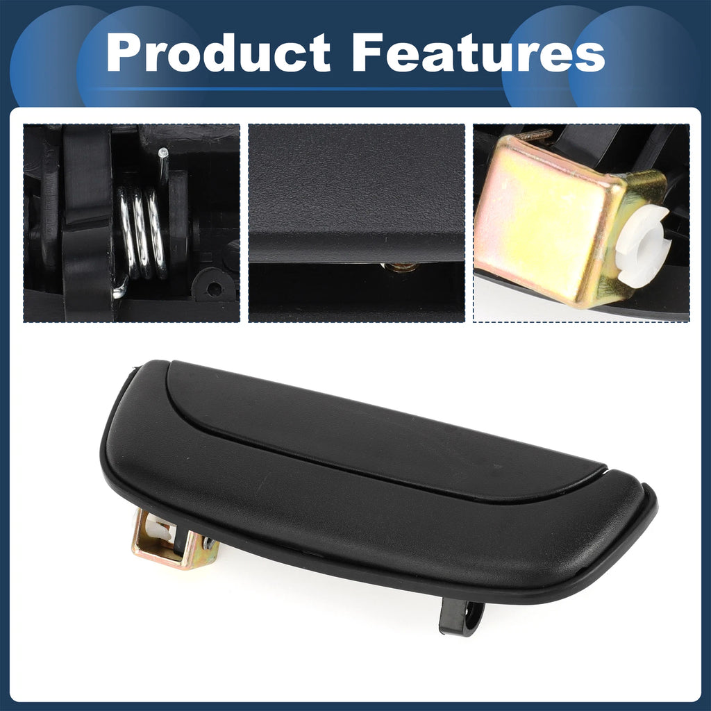 Front Left Door Handle for Hyundai Porter (1993–1997) Black