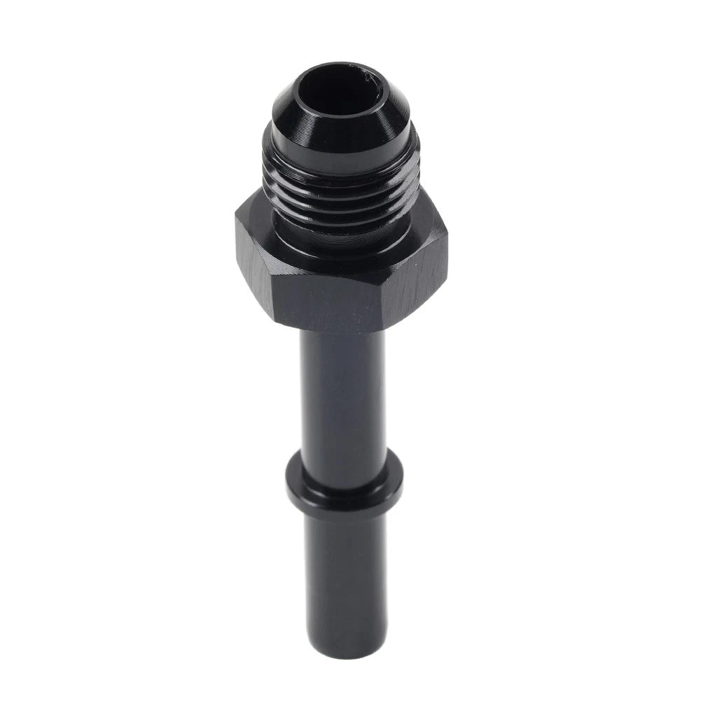 6AN Male to 3/8'' Male SAE Quick-Disconnect Push-On EFI Fuel Rail Fitting