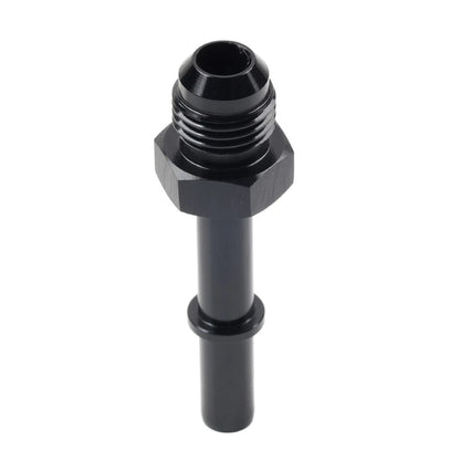 6AN Male to 3/8'' Male SAE Quick-Disconnect Push-On EFI Fuel Rail Fitting