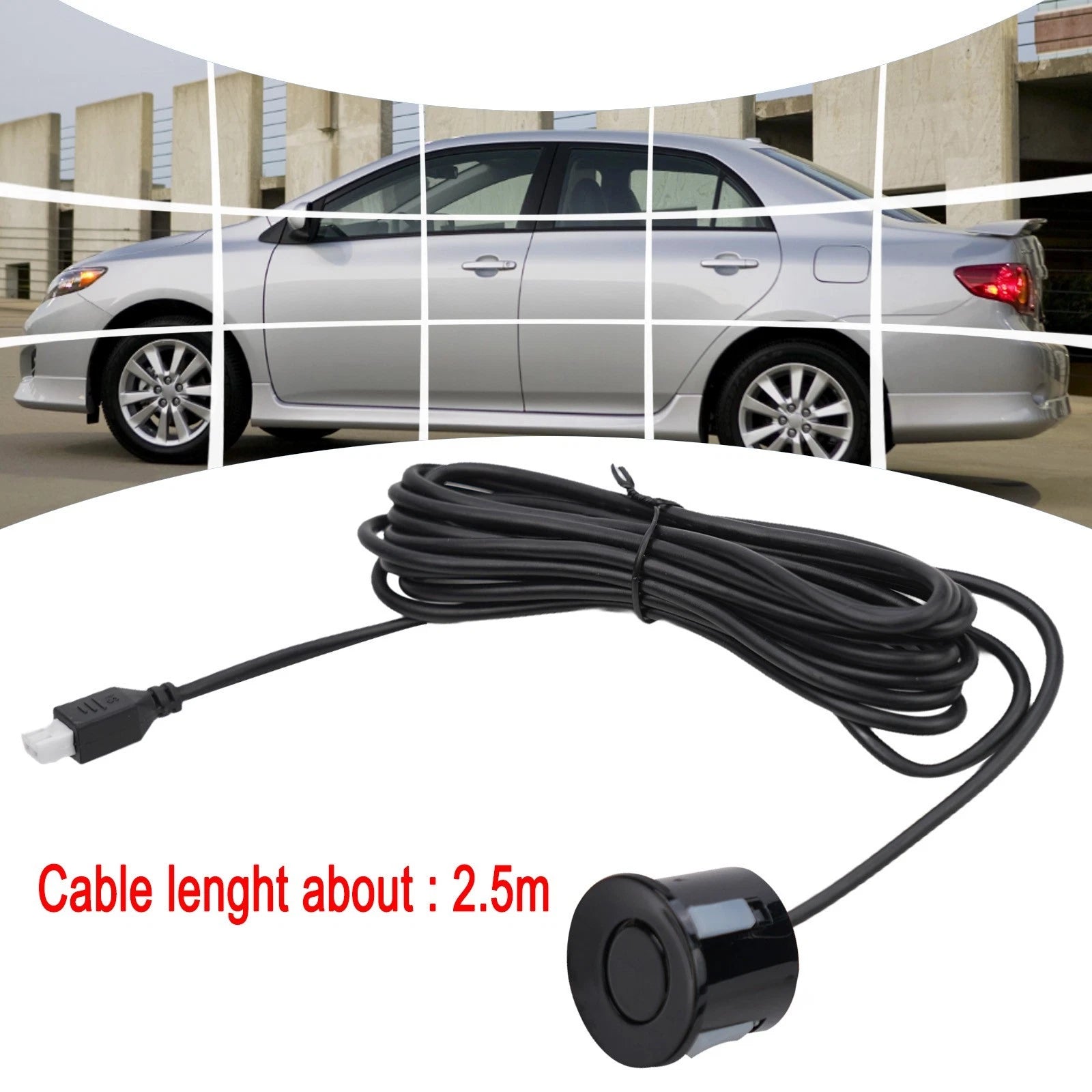 Digital Band Display Parking Sensor Kit for Car (2010–2023)