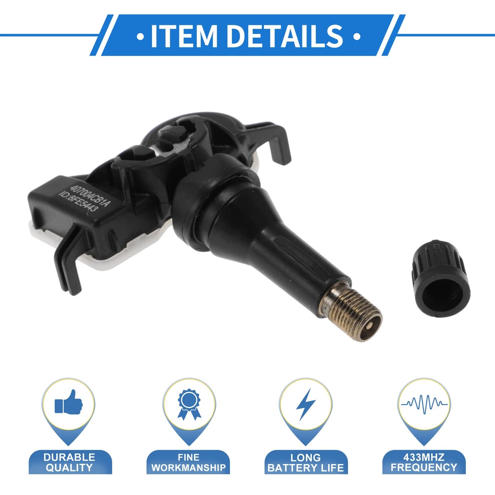 TPMS Sensor No. 407004CB1A for Infiniti QX50 (2018–2024)