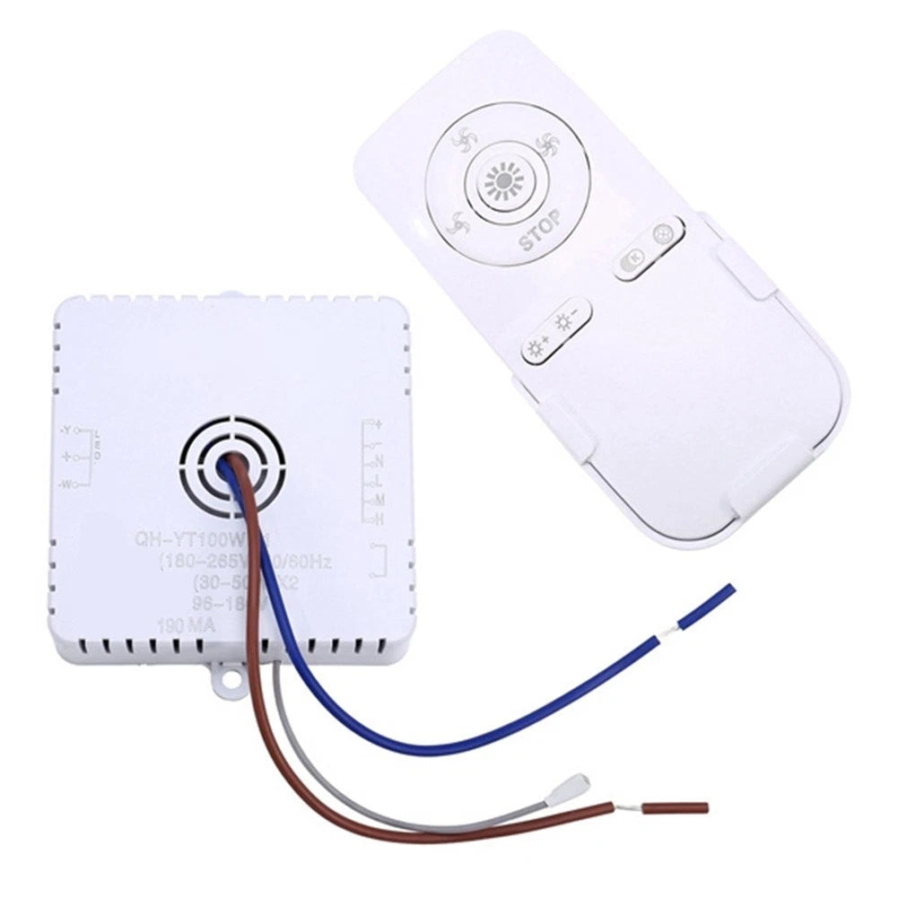 Ceiling Fan Light Remote Control for Efficient Cooling (100W Receiver)