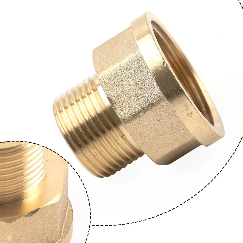 Brass G 1 Female to G 3/4 Male Pipe Reducer Adapter Fitting