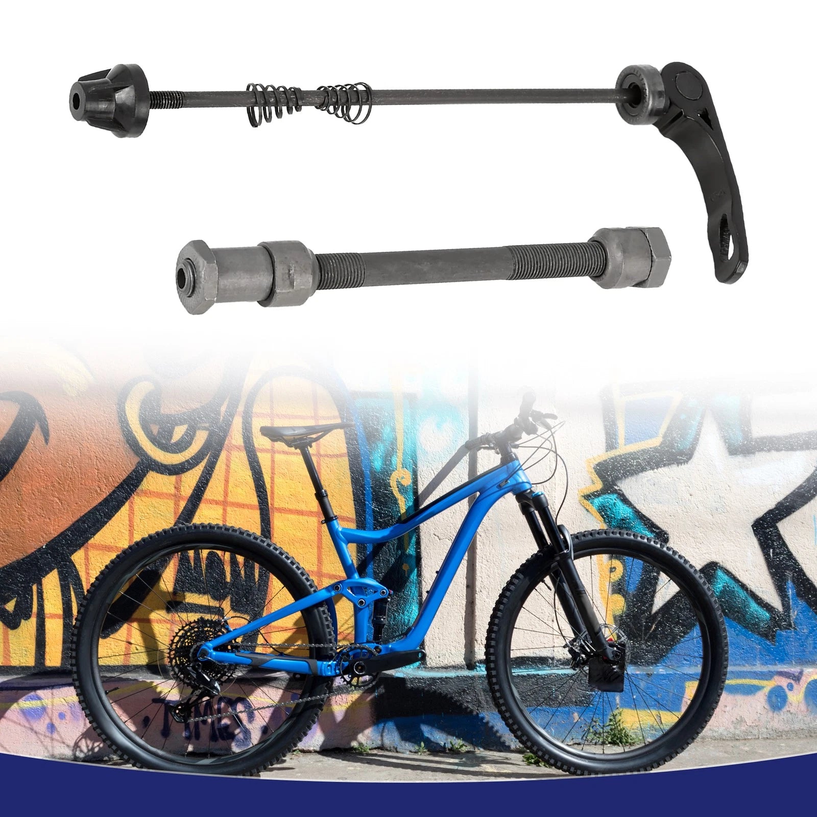 9.5mm Rear Hollow Axle Quick Release for Mountain Bike Universal (1)